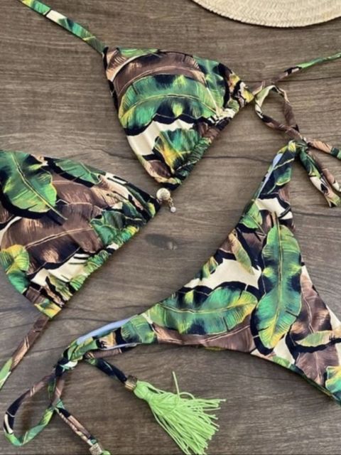 Bikinis Set med Push-up-effekt