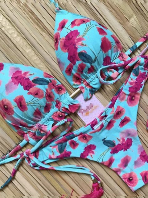 Bikinis Set med Push-up-effekt