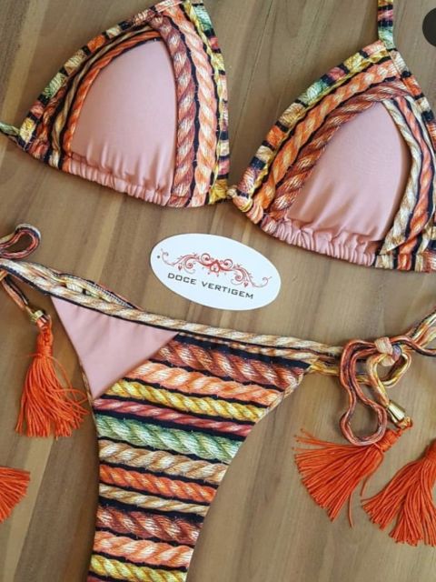 Bikinis Set med Push-up-effekt