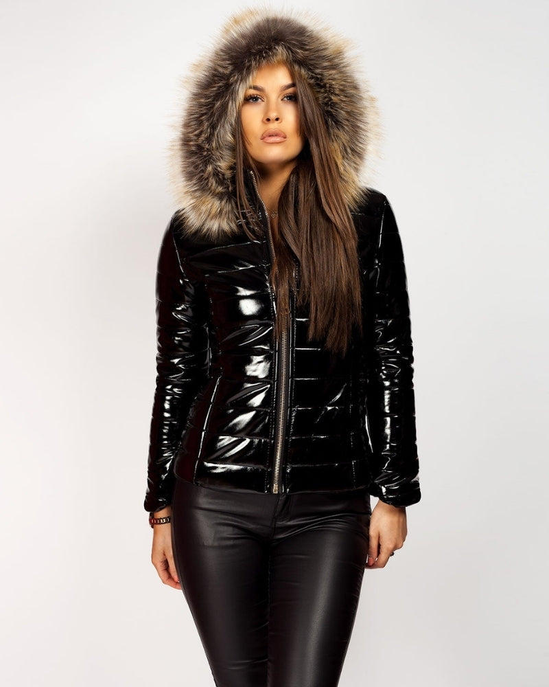 Puffer-vinterjacka dam – fashionabel jacka för kalla dagar