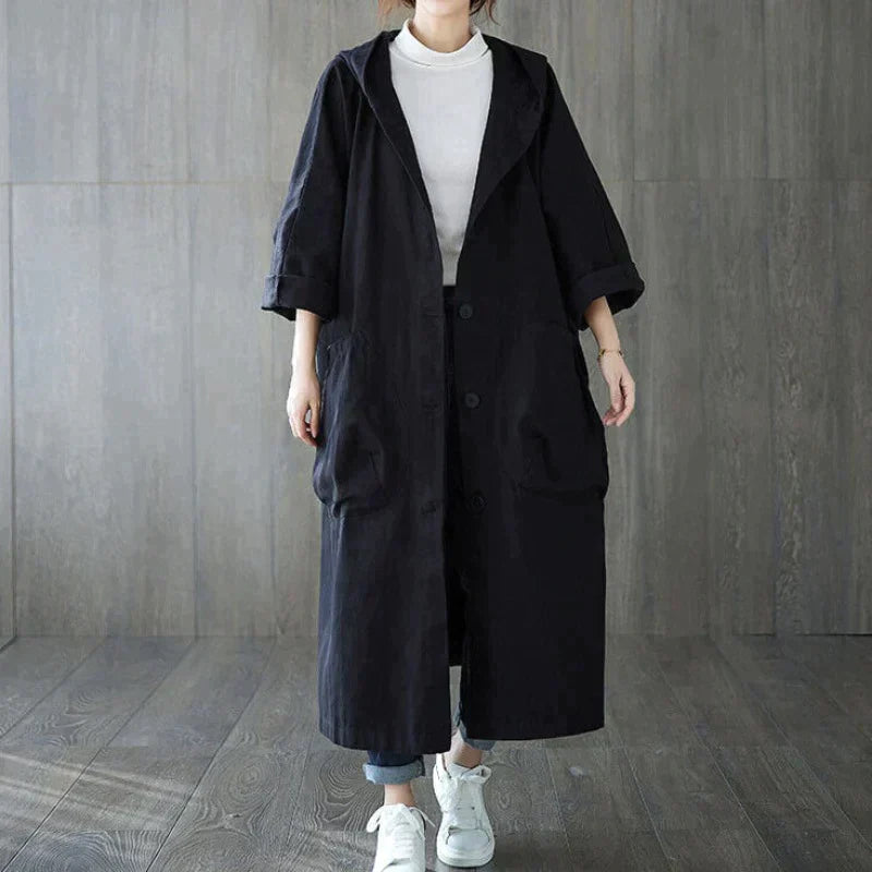 Delia | overdimensioneret trenchcoat