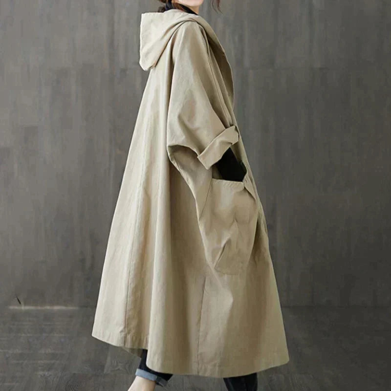 Delia | overdimensioneret trenchcoat