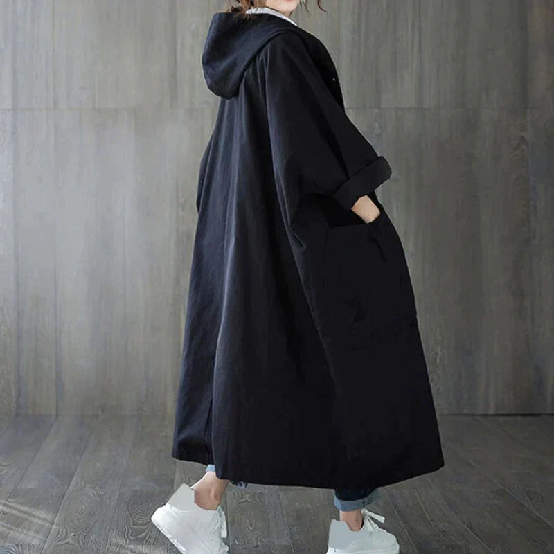 Delia | overdimensioneret trenchcoat
