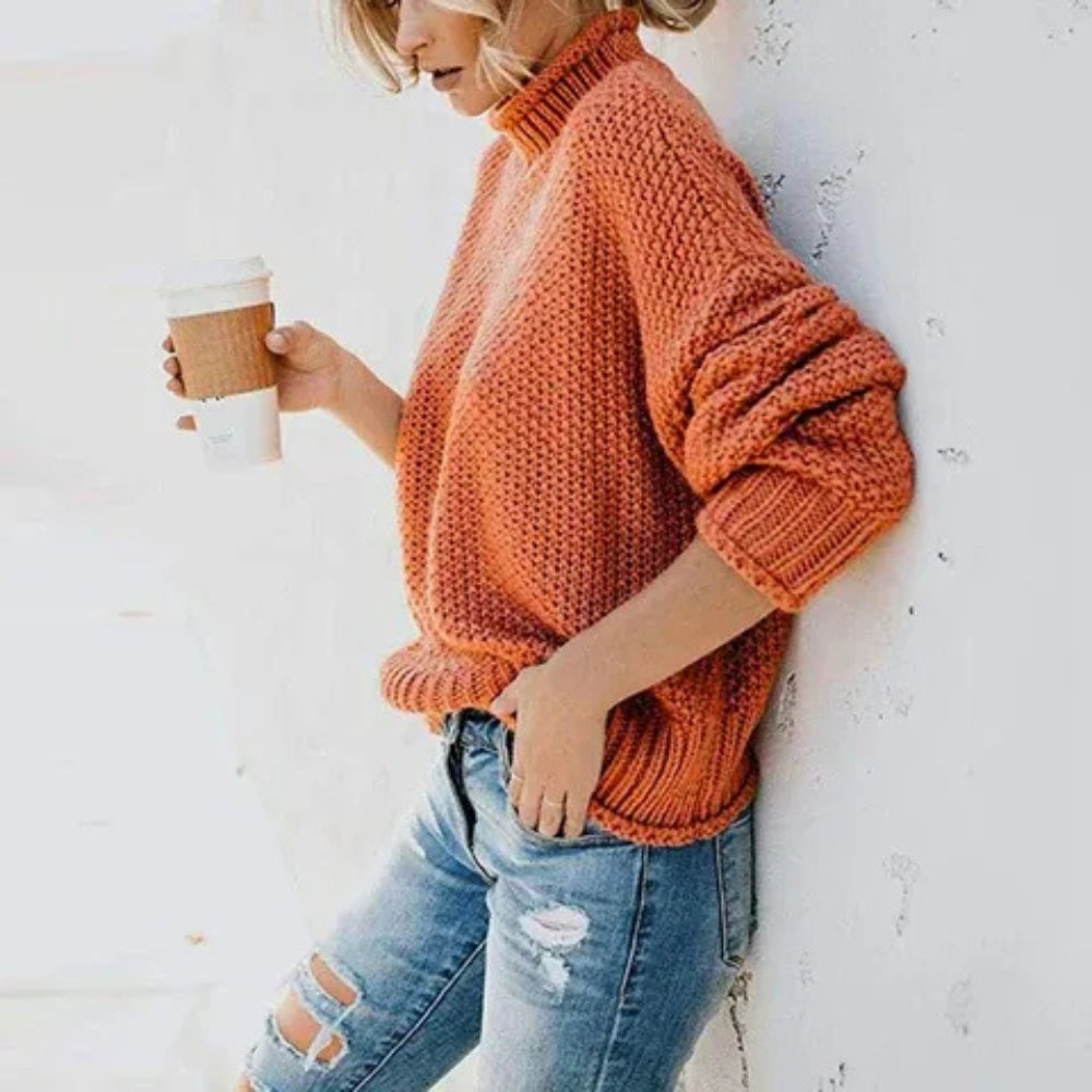 Stilfuld sweater - Afslappet damestrik til hver dag