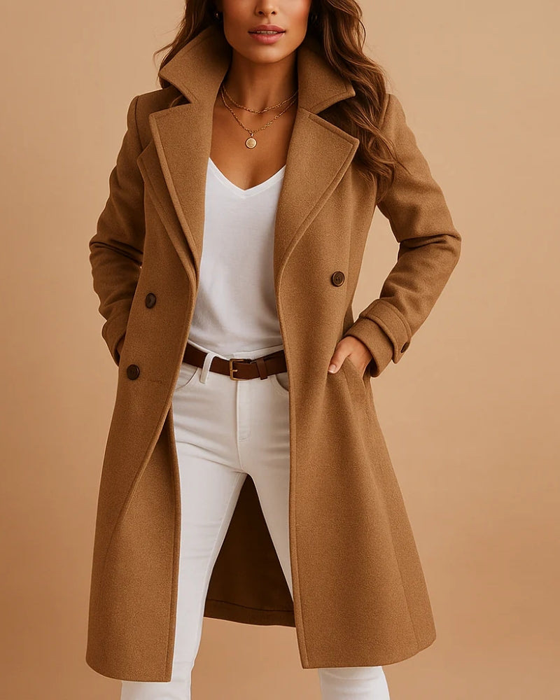 Trench Coat Dame – Klassisk frakke til efterår og vinter