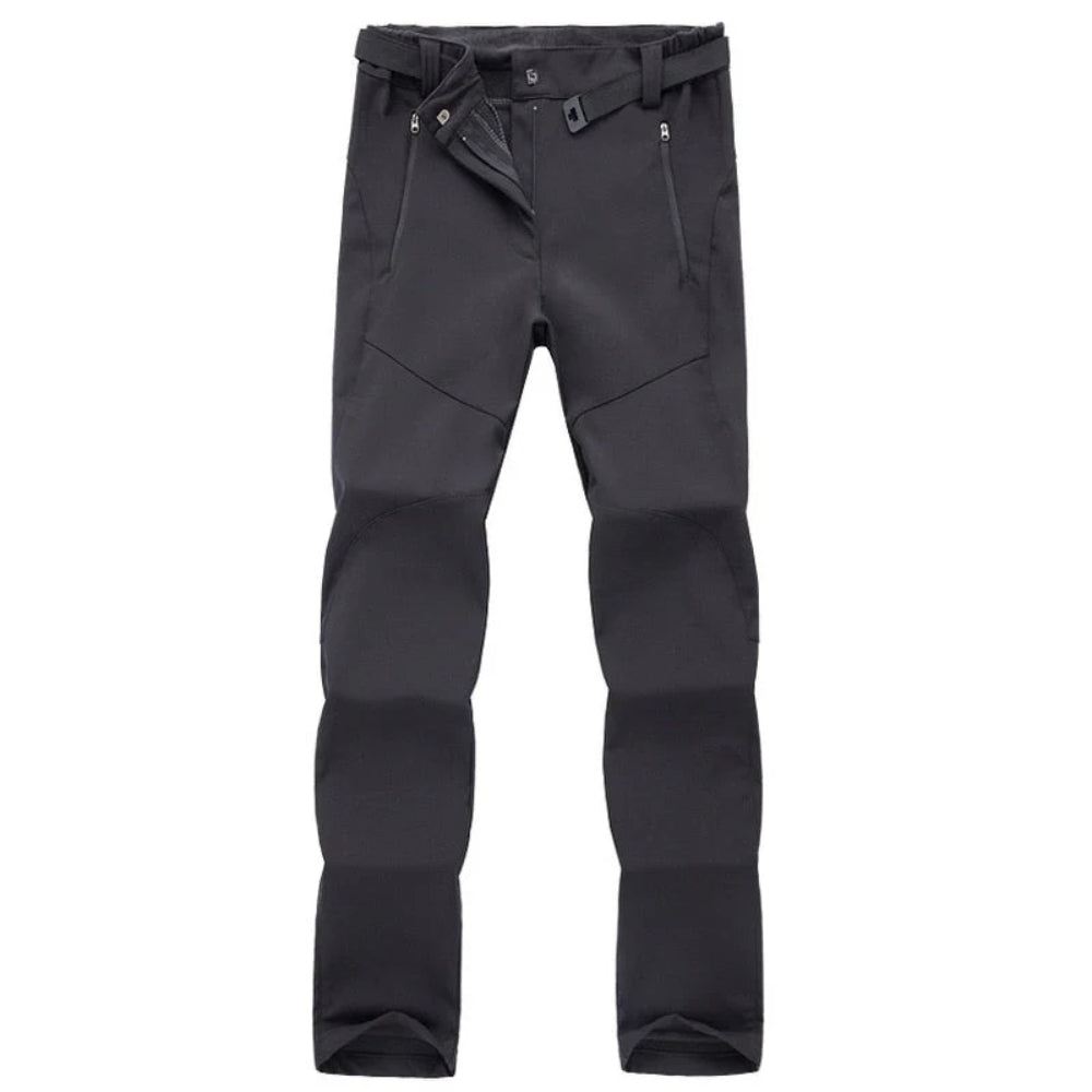 Vattentäta Outdoor-byxor - Damvandringsbyxor med flera fickor
