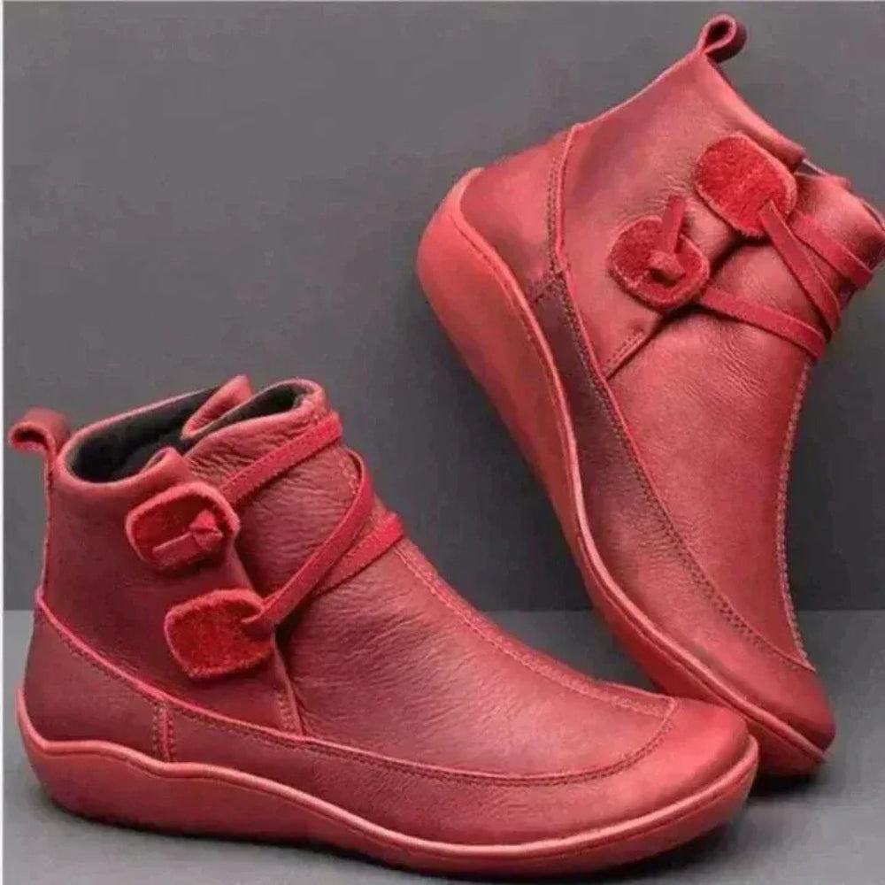 Vattentäta stövlar - Slip-on design med vadderad insida