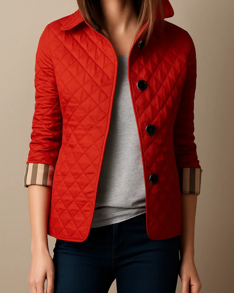 Vinterjakke til damer – Kviltet stil til hverdag, efterår og vinter