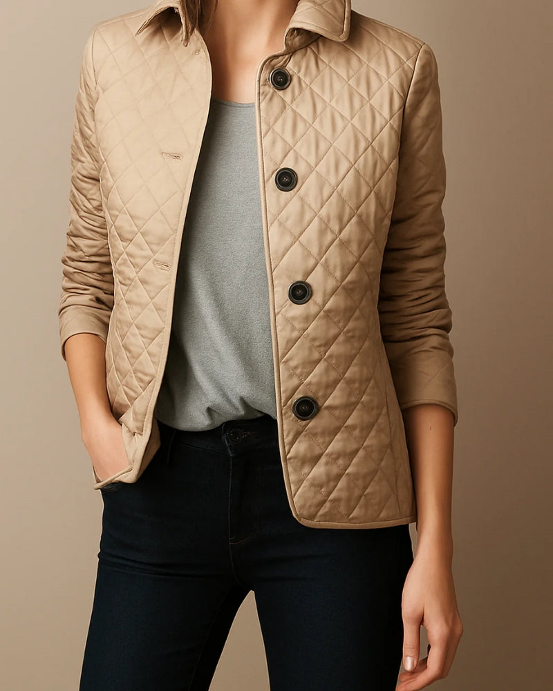 Vinterjakke til damer – Kviltet stil til hverdag, efterår og vinter