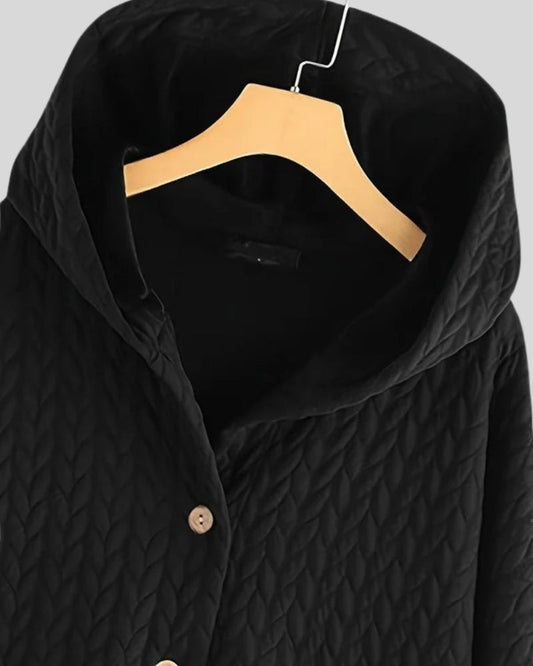 Vinterjakke damer med hætte – Stilmønster til kolde dage