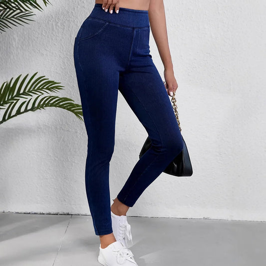 Elsa | Trendiga jeans för dam med hög midja och smal passform