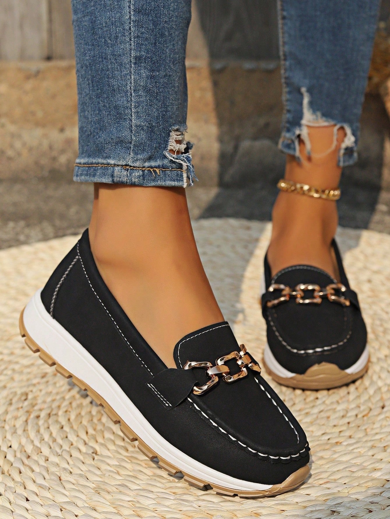 Slip-On Loafers för Damer – Clara Stil