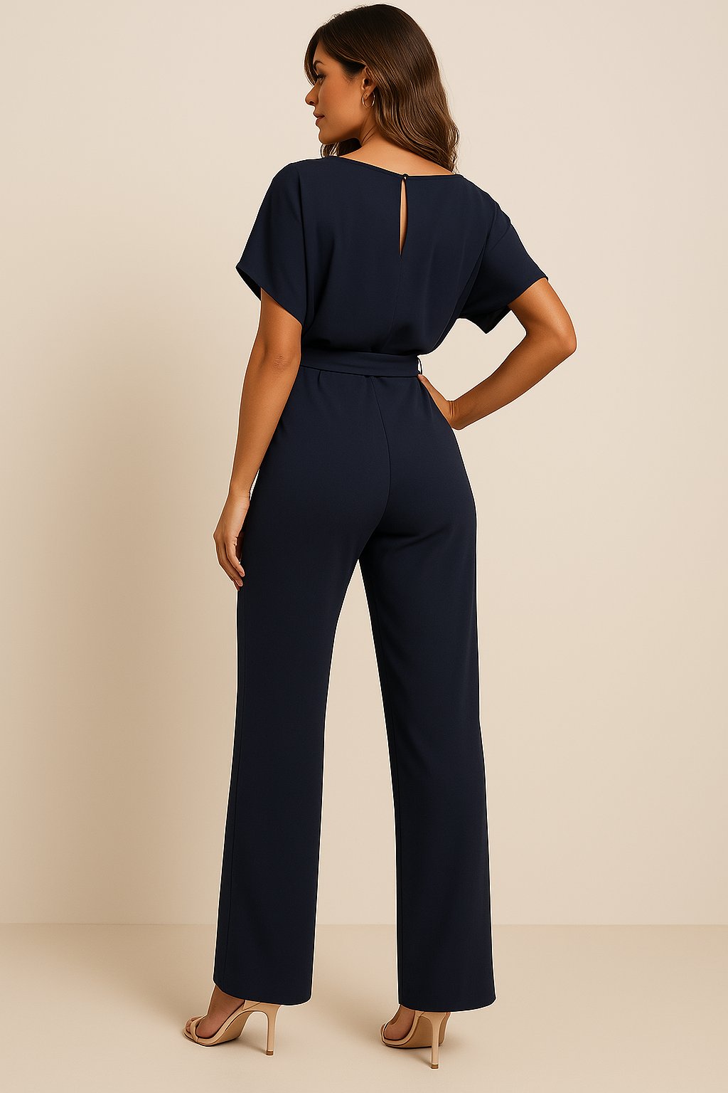 Jumpsuit för Dam med Vida Ben i Elegant Design