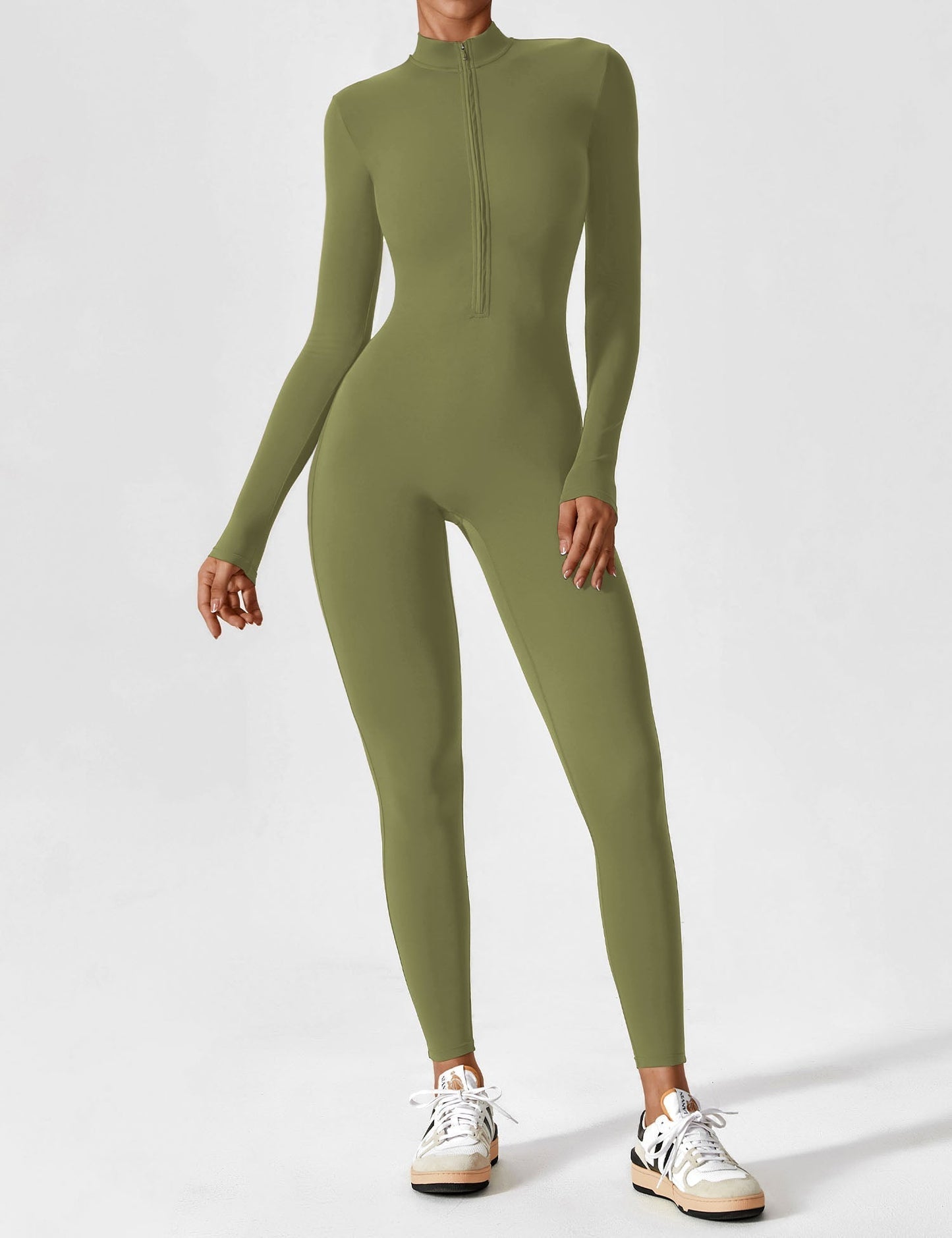 Elysia | Stilren Stretch-overall för Vårens Äventyr