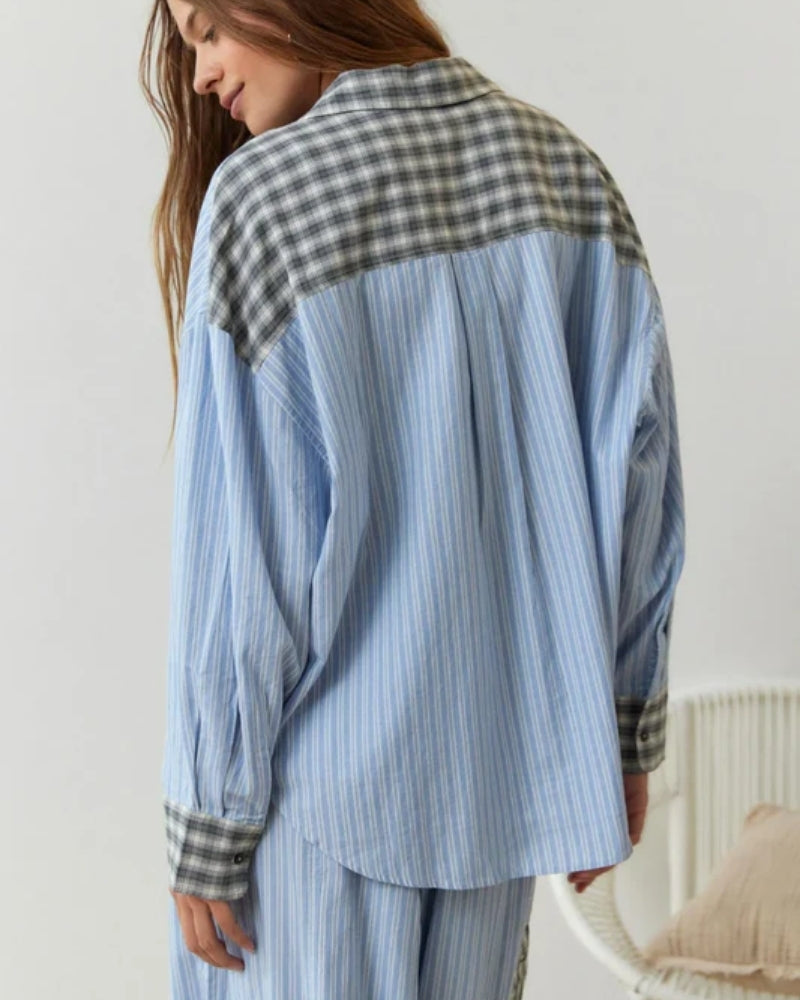 Zweardelt pyjamasæt - Vintage husbeklædning til kvinder